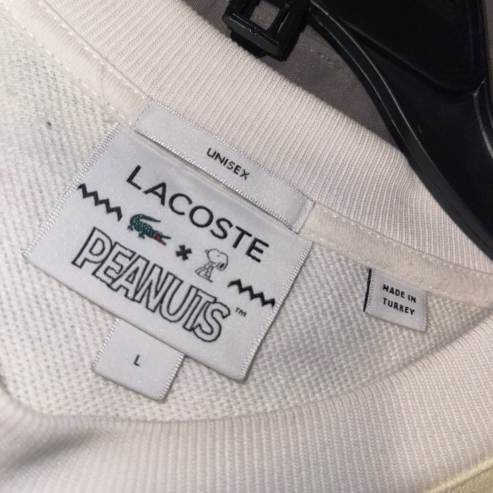 Lacoste X Peanuts Snoopy Crewneck